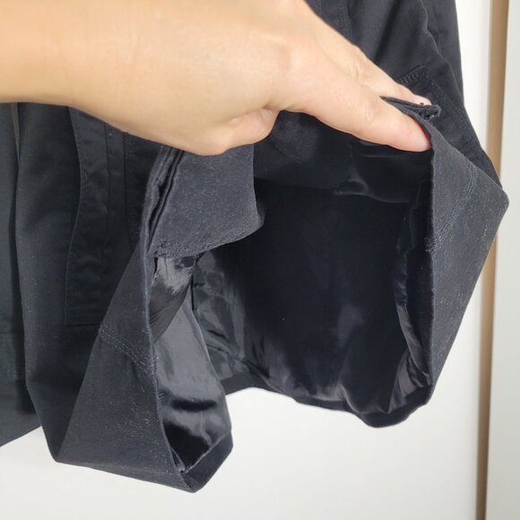 Stradivarius Women's Black Long Sleeve Double Breasted Trench Coats Size Small - Picture 6 of 12